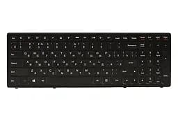 Клавiатура для ноутбука IBM/LENOVO IdeaPad Flex 15, G500s чорний, чорний фрейм