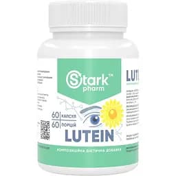 Лютеїн Stark Pharm Lutein 20 мг 60 капсул (100-40-0214938-20)