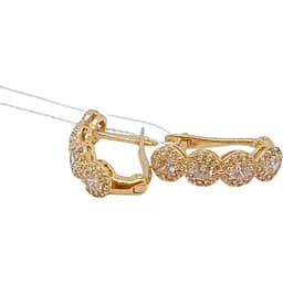 Золоті сережки Імперія золота з фіанітами. СВ818(В)І