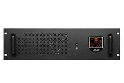 2E Джерело безперебійного живлення RE1500, 1500VA/900W, RM 3U, LCD, USB, 2xSchuko - мініатюра 2