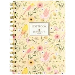 Блокнот на спирали Axent Turnowsky Secret Garden А5 80 листов в клетку (8473-2-A-TR)