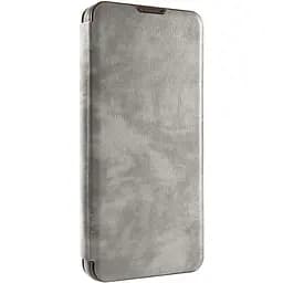 Чохол-книжка Epik шкіряний Belora для Samsung Galaxy A55 Gray