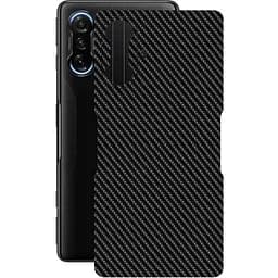 Захисна плівка StatusSKIN для Xiaomi Poco F3 GT Корпус Вініл Карбон чорний