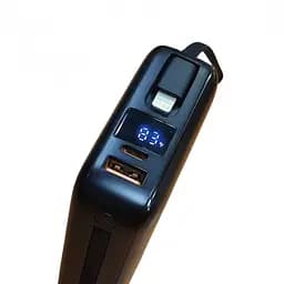 Зовнішній акумулятор Power bank LENYES PX270D 20000 mAh, PD22,5W + швидке заряджання батарея заряджання Чорний - мініатюра 6
