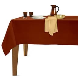 Скатертина Cosas Cinnamon водовідштовхувальна 120х150 см кольору кориці (Cloth_46Cinnamon_DUK_120x150) - мініатюра 2