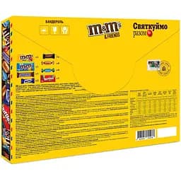 Уцінка. Набір подарунковий M&M's Friends Бандероль велика 316 г - мініатюра 2