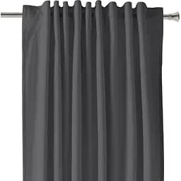 Штори на кухню та в кімнату Cosas Shadow 180х270 см 2 шт антрацит (Curtains_Graphite) - мініатюра 2