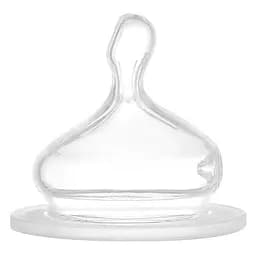 Соска ортондонтическая с широким горлышком (Система "Aсtiflex") антиколиковая силикон (от 0 месяцев) S 2 шт.