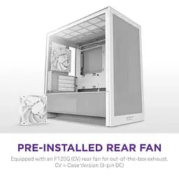 Корпус NZXT H3 Flow White без БЖ (CC-H31FW-01) - мініатюра 9