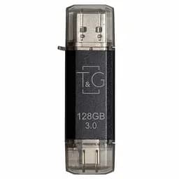 Флеш-накопичувач TG 009 Star Series 2in1 USB 3.0 (USB-A/C) - 128GB Чорний - мініатюра 2