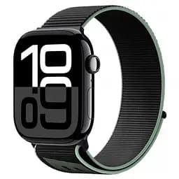 Ремінець BlueO Woven Nylon Sport для Apple Watch 38/40/41/42 мм ser.10 Black
