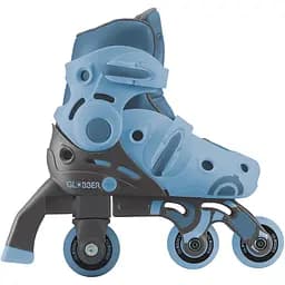 Роликові ковзани Globber Learning Skates 2 в 1 р.26-29 сіро-сині (780-200) - мініатюра 13