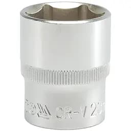 Головка торцева 6-гранна Yato квадрат 1/2" М= 23 мм L= 38 мм (YT-1216)