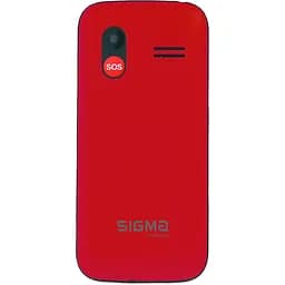 Мобільний телефон бабушкофон Sigma Mobile Comfort 50 HIT Red - мініатюра 3