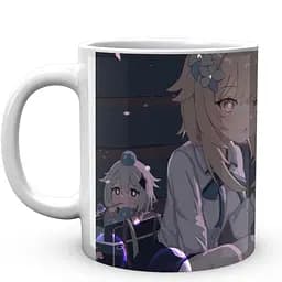 Кухоль GeekLand Genshin Impact Геншин Імпакт Люмін Аяка GN 02.567 330 мл білий