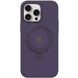 Чехол Epik Silicone Case Full Protective with Ring для Apple iPhone 13 Pro 6.1 Purple
