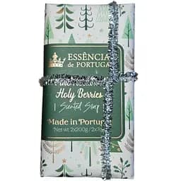 Набор мыла Essencias De Portugal Merry Green Trees-Ягоды и хвоя 400 г (200 г х 2 шт.)