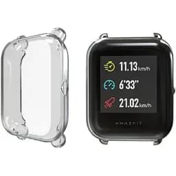 Чохол-накладка DK CDK Silicone Face Case для Xiaomi Amazfit Bip S / 1S / S Lite (012417) (clear) - мініатюра 3