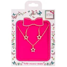 Набор украшений Lukky Fashion Stars с цепочкой и серьгами (T24608)