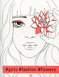 Розмальовка Жорж #girls#fashion#flowers