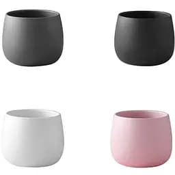 Горшок для цветов Led Ape 12.5 х 12.5 х 10 см в ассортименте без поддона (A040034)