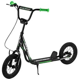 Самокат Corso 98х15.5х47 см Черно-зеленый 000255855