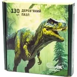 Деревянный пазл PuzzleOk Динозавр 130 элементов