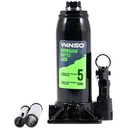 Домкрат гідравлічний пляшковий Winso 5 т 195-380 мм у кейсі (170510)