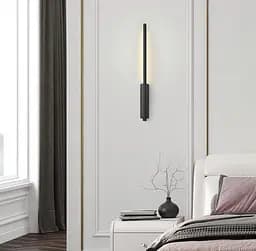 Сучасне лінійне бра з прямокутною основою Line F Арт. C21BK