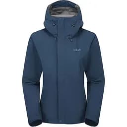 Куртка Rab Downpour Jacket Wmns Blue L (1033-RB QWI-07-TMB-14)