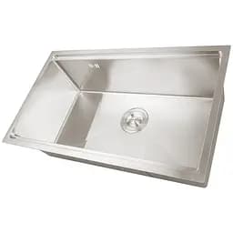 Кухонна мийка під стільницю 1.5 мм кухонна станція Nett NS-7042, Нержавіюча сталь