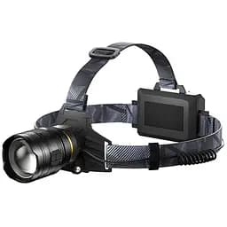 Яскравий налобний ліхтар BL-8076-2-GT100 zoom + microUSB + 2х18650 (4 режими) - мініатюра 2