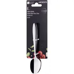 Набор чайных ложек Ardesto Black Mars Ether 6 шт. (AR0706ET)