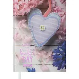 Щоденник датований Buromax Romantic 2024 A5 фіолетовий (BM.2170-26)