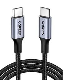 Кабель UGREEN US316 USB-C Cable Aluminum Case with Braided 2m (Black) (UGR-70429)