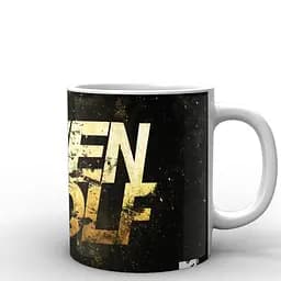 Кухоль GeekLand Вовченя Teen Wolf Вовченя напис золотом TW.02.025.265 330 мл білий