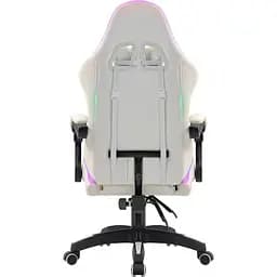 Крісло ігрове Defender Energy, Клас 4, 50 мм, PU, RGB, біле - мініатюра 4