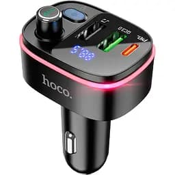 FM-трансмиттер Hoco E62 Fast PD20W+QC3.0 BT FM Transmitter (756299) [85427]