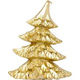 Свічка Yes! Fun Золота ялинка парафін 12 см (710366)