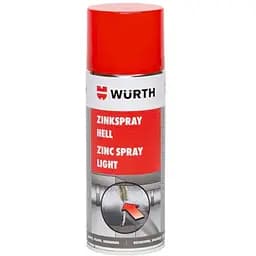 Цинк-спрей Wurth 400 мл світлий (0893113114)