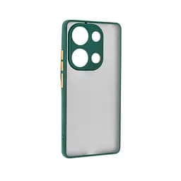 Чехол панель-накладка для Xiaomi Redmi Note 13 Pro 4G Poco M6 Pro 4G, Frosted Matte, зеленый, противоударный чехол с защитой всего корпуса, термополиуретан TPU + поликарбонат PC, ArmorStandart (ARM73143)
