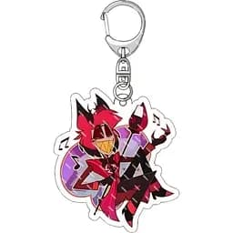 Брелок Hazbin Hotel Alastor акриловий 5 см