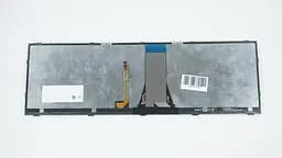 Клавіатура для ноутбука LENOVO (G50-30, G50-45, G50-70, Z50-70, Z50-75, Flex 2-15) rus, black, silver frame, підсвічування клавіш