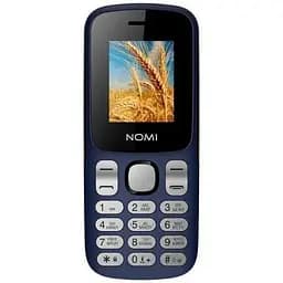 Мобільний телефон Nomi i1890 синій, 2 Sim, 1.77" (128x160) TFT, microSD, BT, MP3, Li-Ion 1700mAh