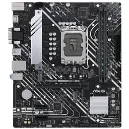 Материнская плата ASUS PRIME B660M-K D4 (PRIME B660M-K D4) (Socket 1700, Intel B660, Micro-ATX)