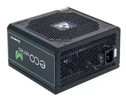 Блок питания 700 Вт, Chieftec ECO, черный, Active PFC, 12 см, 2xMolex/6xSATA/2x6+2-pin/1x4+4-pin/1x20+4-pin, защита