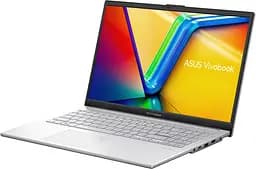 Ноутбук ASUS Vivobook GO E1504FA-BQ534 15.6' FHD IPS, AMD R5-7520U, 16GB, F512GB, UMA, NoOS, Сріблястий (90NB0ZR1-M00UN0) - мініатюра 2