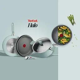 Сковорода Tefal Halo EUCALYPTUS, 20см, алюміній, бакеліт, сірий (G0160202) - мініатюра 7