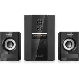 Колонки 2.1 M-355 Black сателіти 2 x 12 Вт REAL-EL teh0021034 - мініатюра 4
