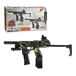 Іграшковий автомат з орбізами, акумулятором, оптичним прицілом та захисними окулярами, 7.4V Зелений
